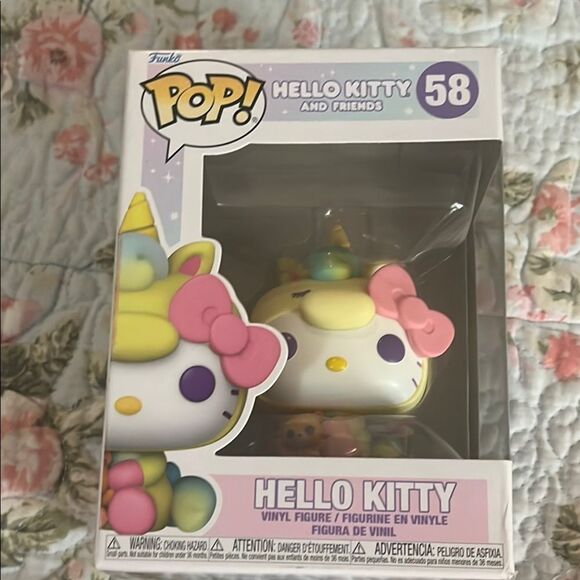 Funko Pop Hello Kitty Unicorn Vinyl Figure - Picture 1 of 2